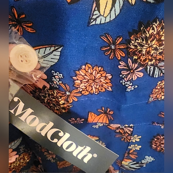 Modcloth Summer Camp Solstice Romper. Size 4. NWT - Picture 8 of 10